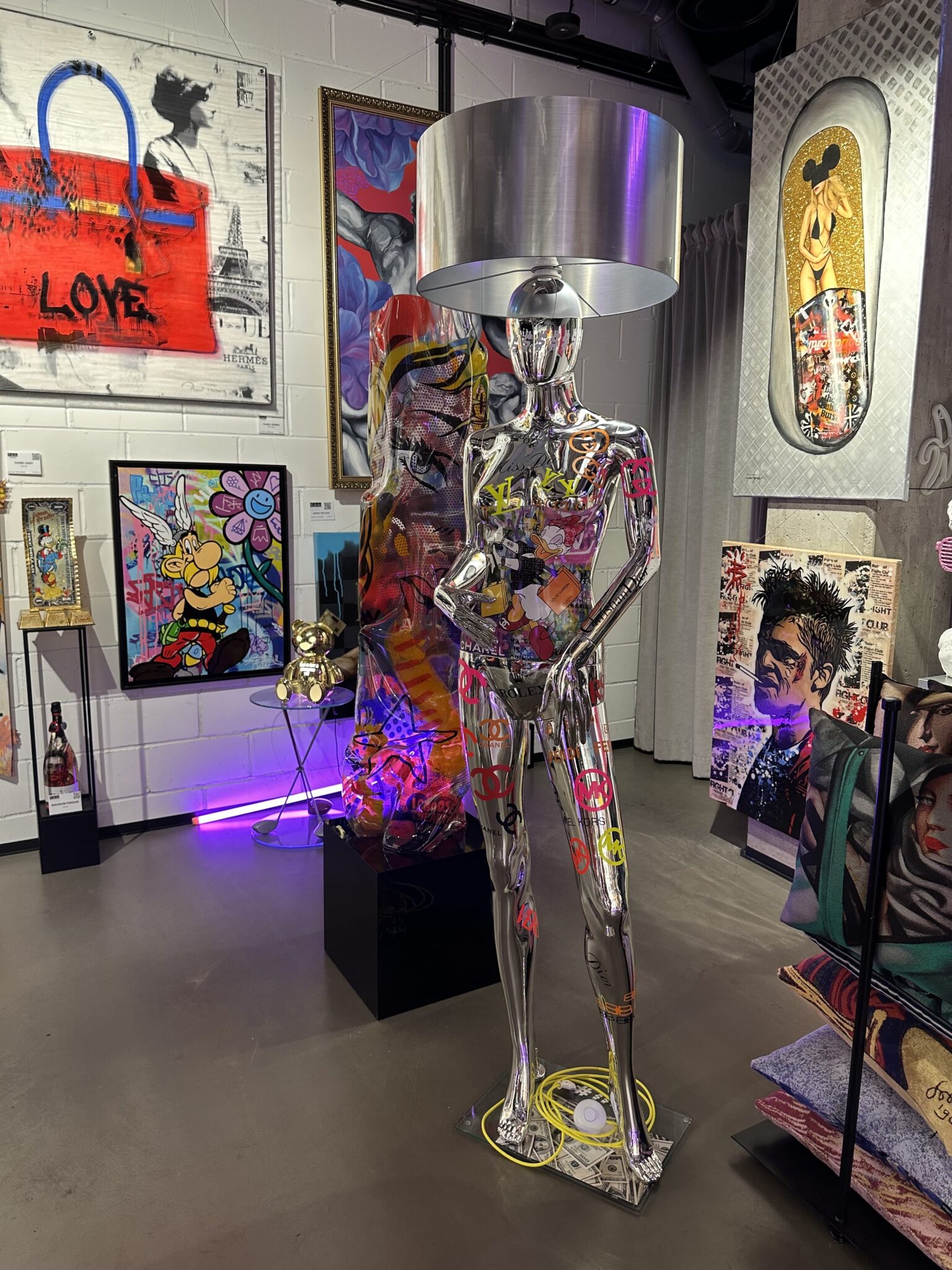 LAMPA POP ART